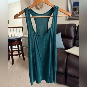Adore Me Teal Racerback Tank